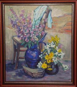 olej na desce č.216 55,5x47,5