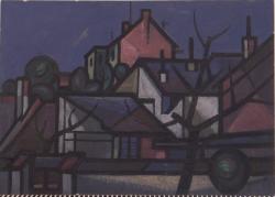 sololit olej, bez rámu č.218 42x59