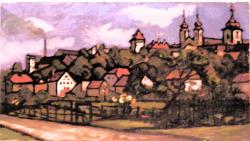 sololit, olej bez rámu č.220 34x60