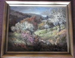 olej na desce č. 20 a 72x55