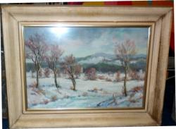 malba pod sklem č.115a 49x33